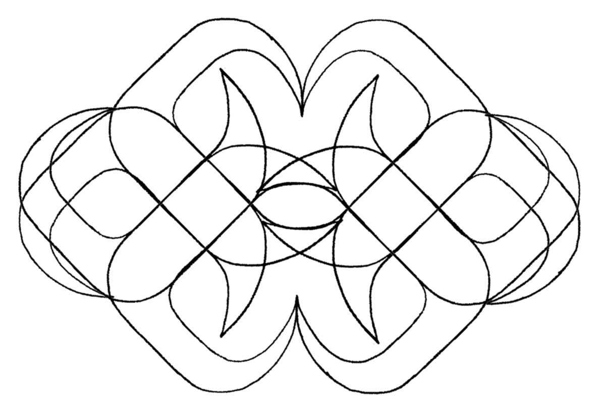 The original cross — structural diagram