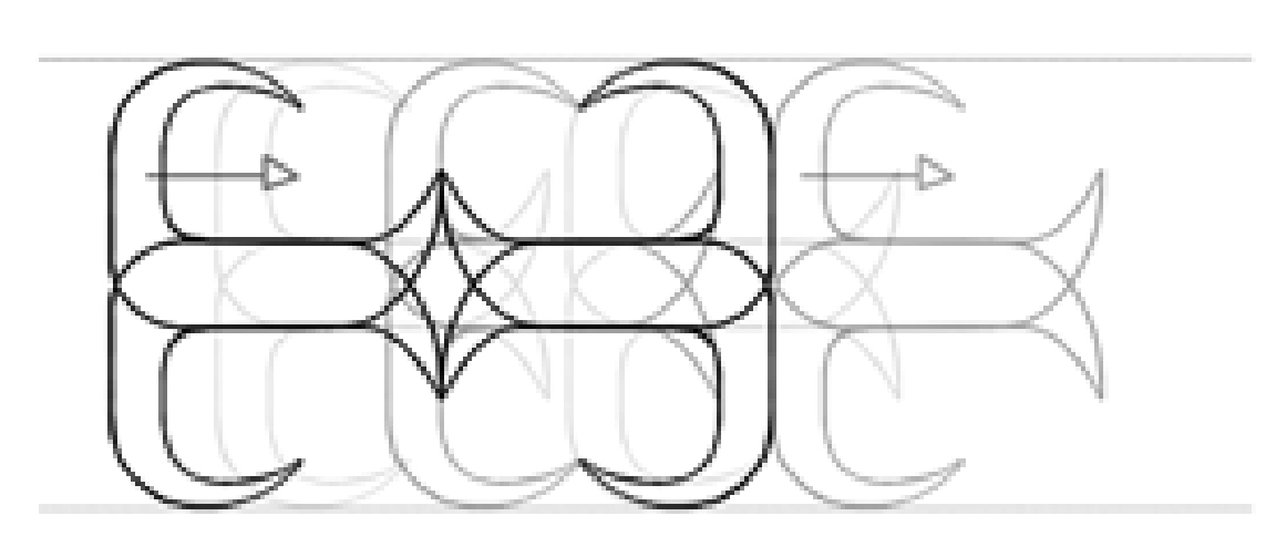 Ornamental writing composition