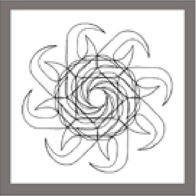 Ornamental drawing 9