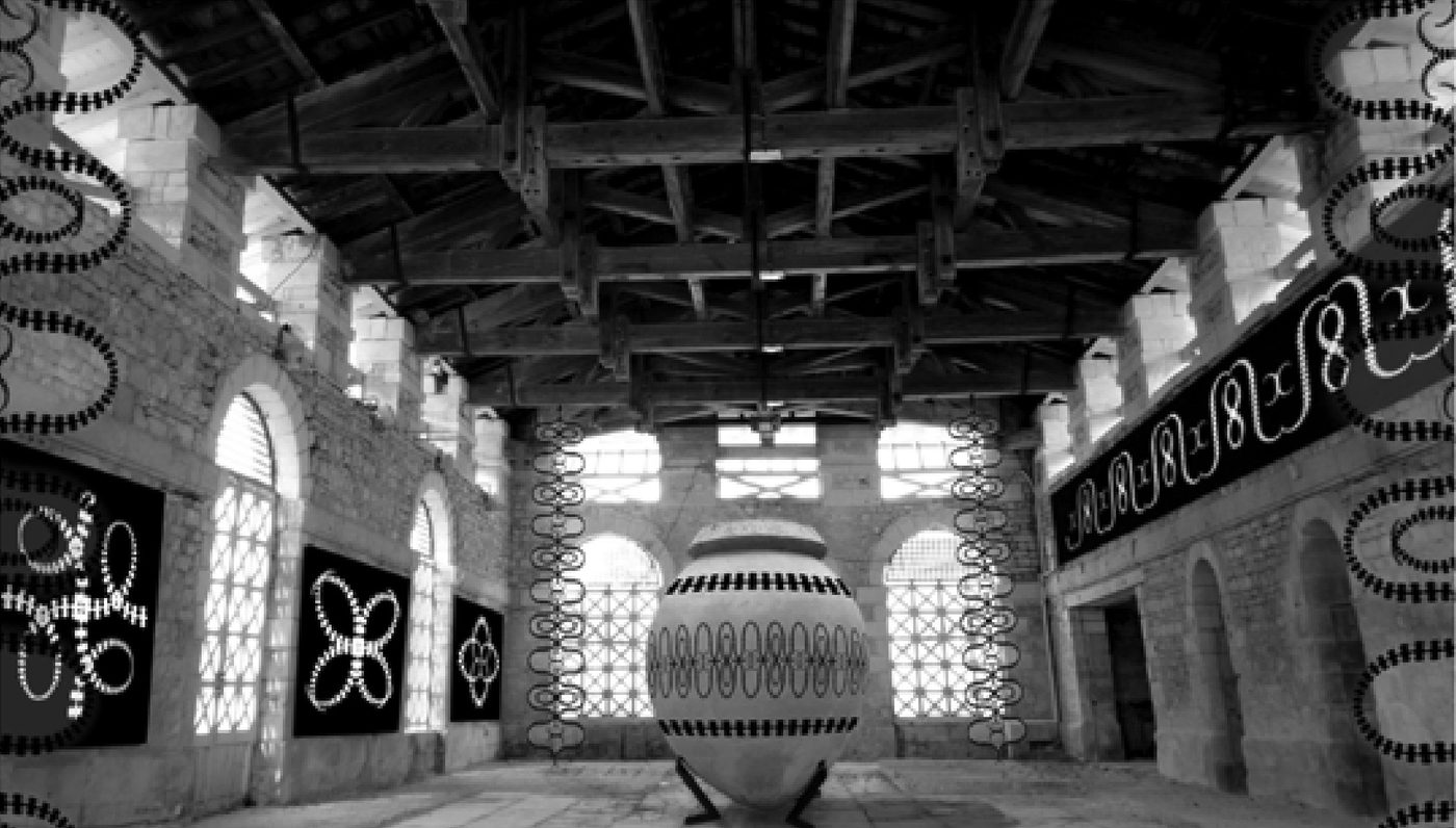 Imaginary exhibition — large hall installation